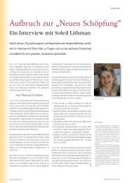 Interview mit Soleil Lithman - Oliver Klatt