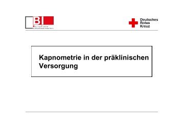 Kapnometrie in der präklinischen Versorgung