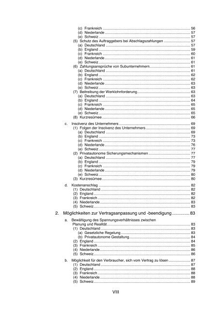 Rechtsvergleichende Untersuchung zu Kernfragen des ... - BMELV