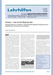 für den sportunterricht - Hofmann Verlag