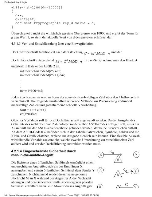 Facharbeit Kryptologie