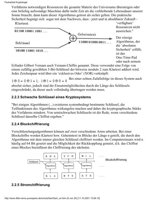 Facharbeit Kryptologie