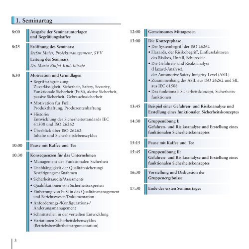 ISO 26262 - Ihr kompetenter Veranstalter für Kongresse, Tagungen ...