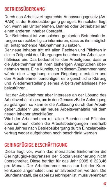 ARBEITSRECHT GRIFFBEREIT