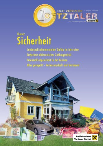 Ausgabe 06/2006 - Tirol