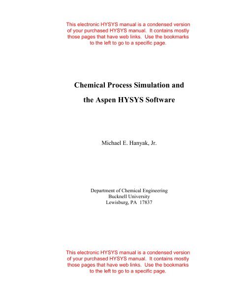Chemical process simulation web based - pooterenviro