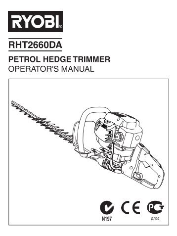 RHT2660DA (for TTIA).indd - Ryobi