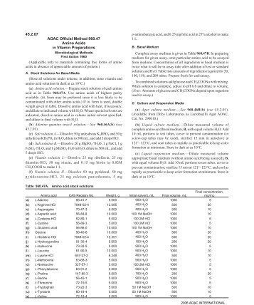 45.2.07 AOAC Of fi cial Method 960.47 - AOAC International