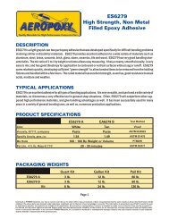 Tech Data Sheet (PDF) - Aircraft Spruce
