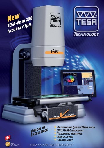 TESA-Visio 200 Accuracy 3μm