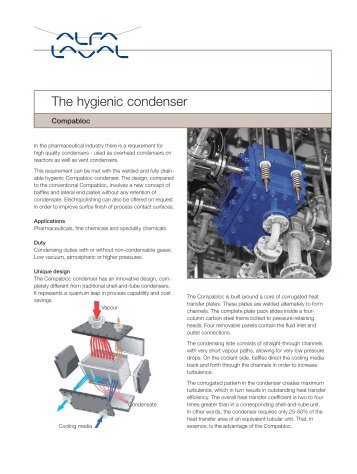 The hygienic condenser.pdf - Alfa Laval