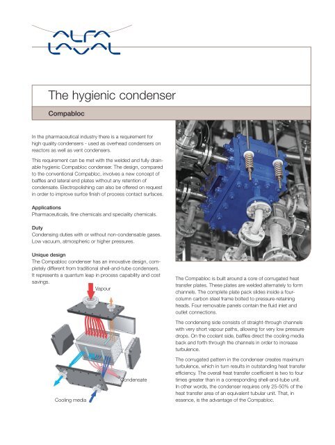 The hygienic condenser.pdf - Alfa Laval