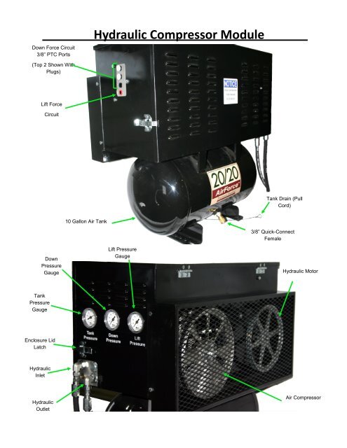 Module For Compressor Hydraulic Compressor Module - Precision Planting