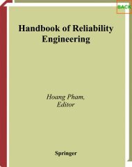 Handbook of Reliability Engineering - Hoang Pham