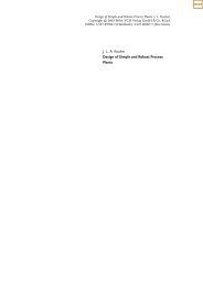 Design of Simple and Robust Process Plant - Ventech!