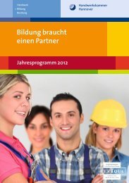 Bildung braucht einen Partner Jahresprogramm 2012