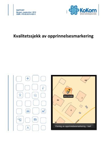 Kvalitetssjekk av opprinnelsesmarkering - KoKom