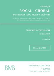 catalogue PDF (88 Ko) - EDITIONS MARIO BOIS