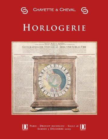 HORLOGERIE - Bibliorare