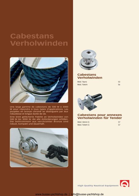 Quick Katalog - Busse-Yachtshop