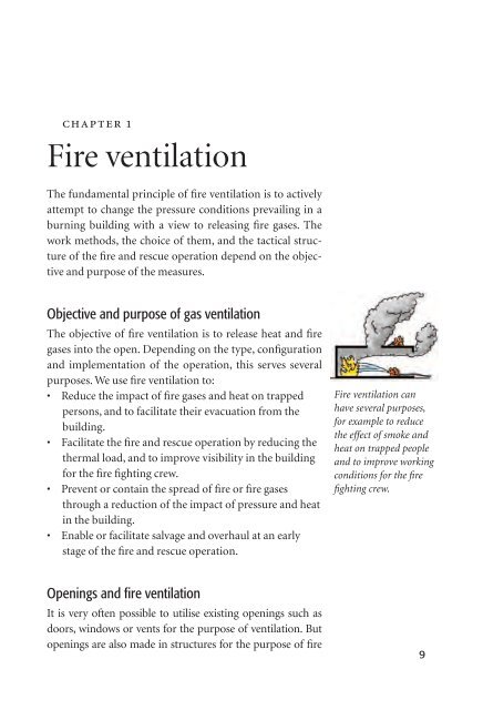 Fire ventilation