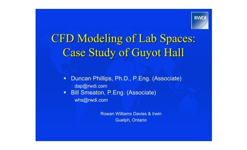 Labs21: Optimizing Laboratory Ventilation Design - Labs21 ...