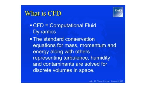 Labs21: Optimizing Laboratory Ventilation Design - Labs21 ...