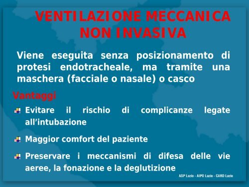 La Ventilazione Meccanica Domiciliare - Agenzia di Sanità Pubblica ...