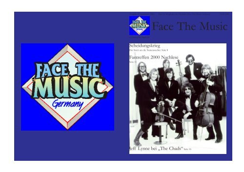 Roy Wood Big Band zum zweiten - Face The Music