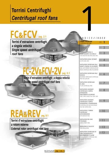 Ventilatori assiali intubati Ducted axial fans