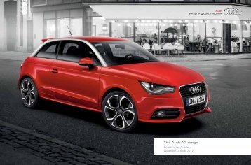 The Audi A1 range Accessories Guide