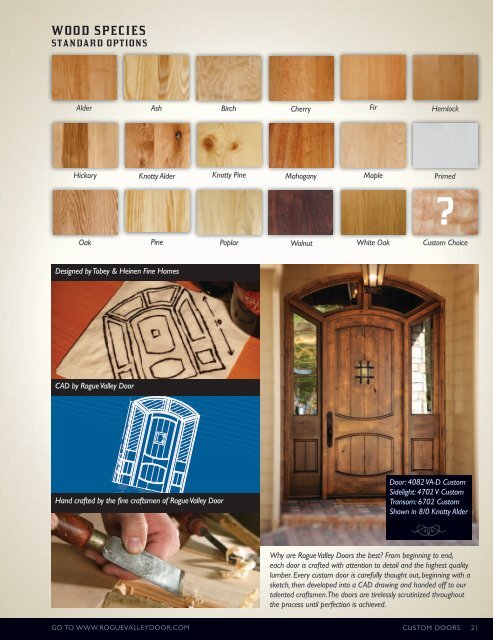 1 DESIGN YOUR OWN ROGUE VALLEY DOOR ONLINE