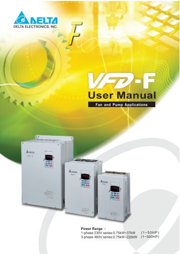 VFD-F (CURVE) - Delta Electronics