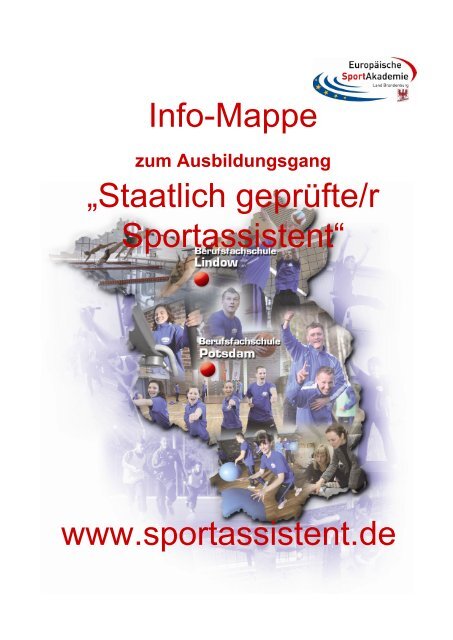 www.sportassistent.de Info-Mappe „Staatlich geprüfte/r ... - Bfs Lindow