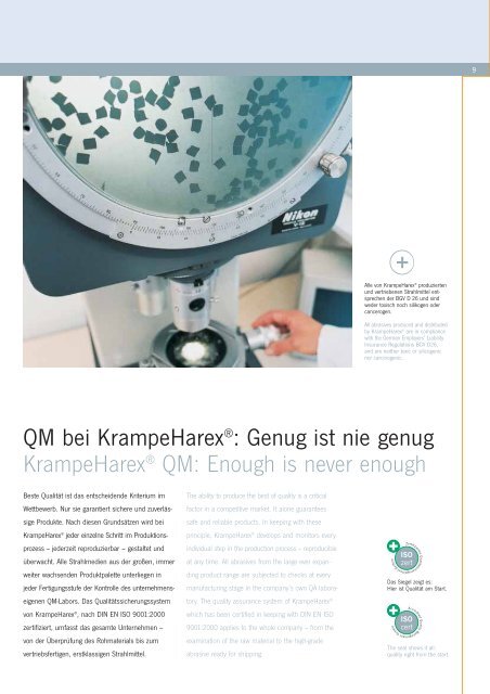 Image Strahlmittel - KrampeHarex® GmbH & Co. KG