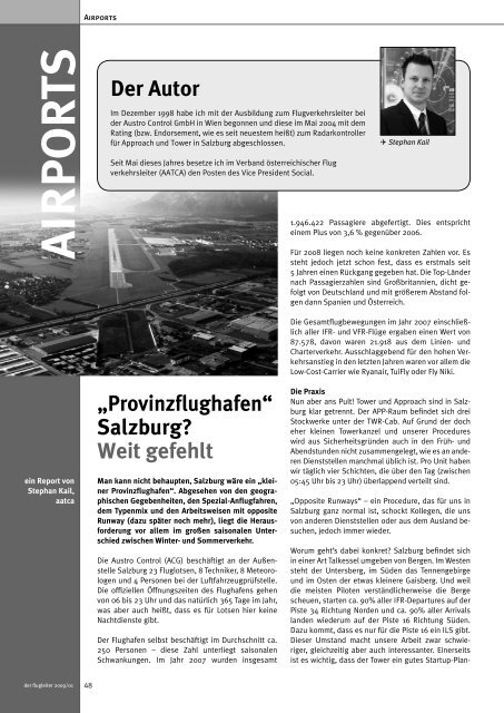 in Der Flugleiter - Deutscher Fluglärmdienst eV