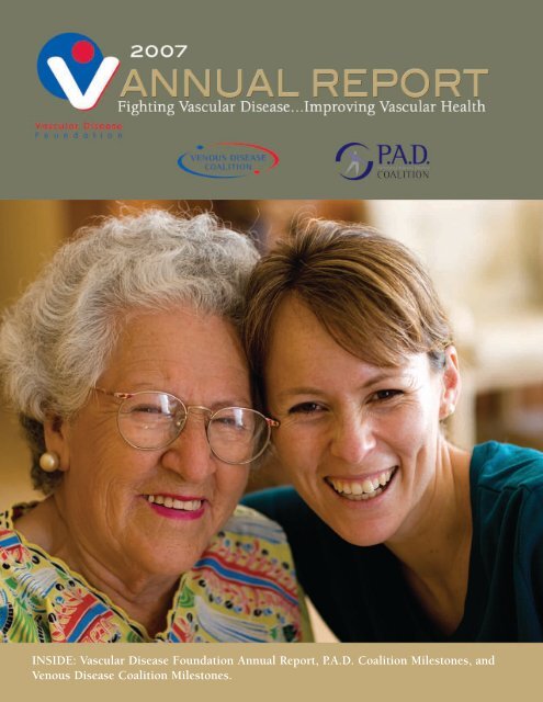 2007 Annual Report PDF - Vascular Disease Foundation