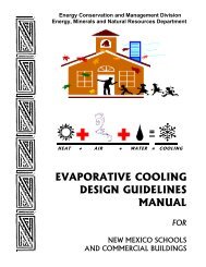 evaporative cooling design guidelines manual - New Mexico ...