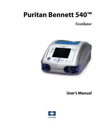 Puritan Bennett 840 Ventilator User Manual Mtservde