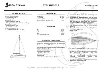 CYCLADES 39.3 - Graf Yachting