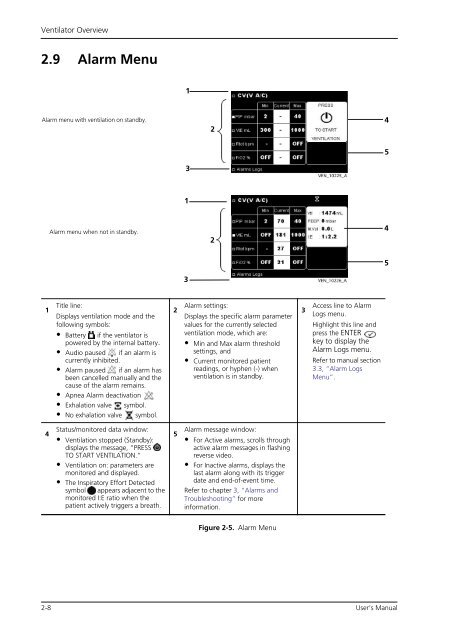 Puritan Bennett 560 Ventilator User's Manual - Covidien