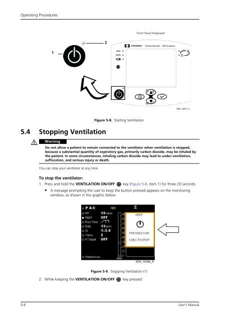 Puritan Bennett 560 Ventilator User's Manual - Covidien