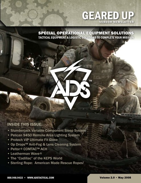 Download Geared Up Volume 2 – May 2008 - ADS, Inc.