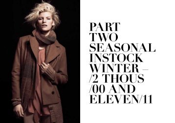 part two seasonal instock winter – /2 thous /00 and eleven/11