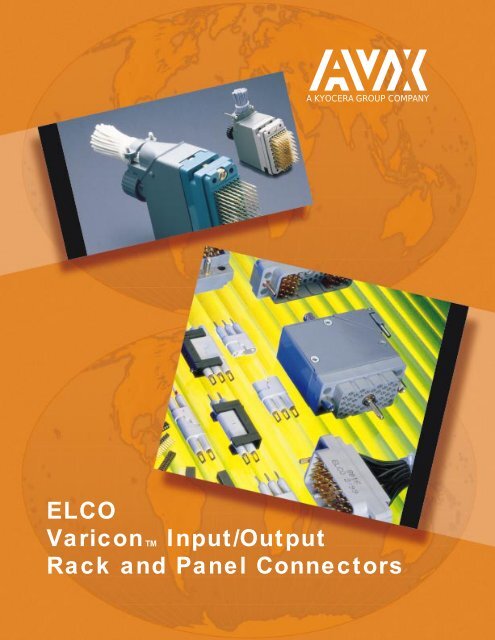 ELCO Varicon™ Input/Output Rack and Panel Connectors - Farnell