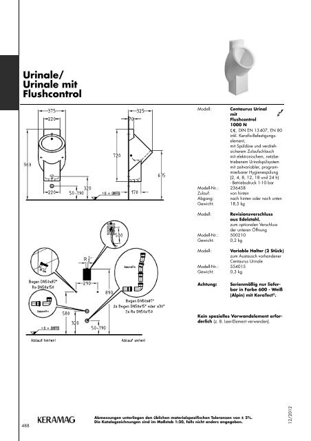 Urinale - Stand