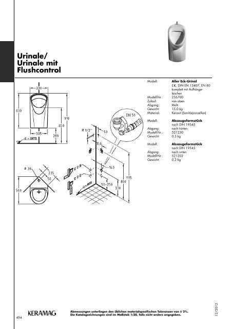 Urinale - Stand