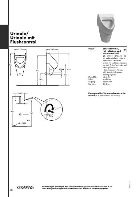 Urinale - Stand