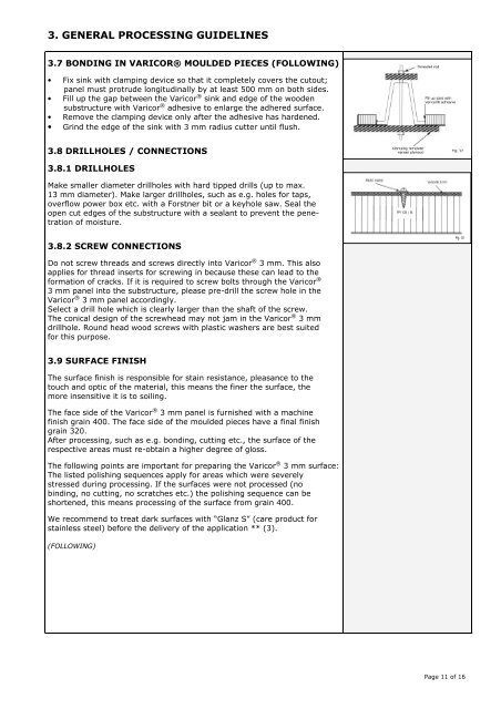 Instructions for Use 3 mm - Varicor