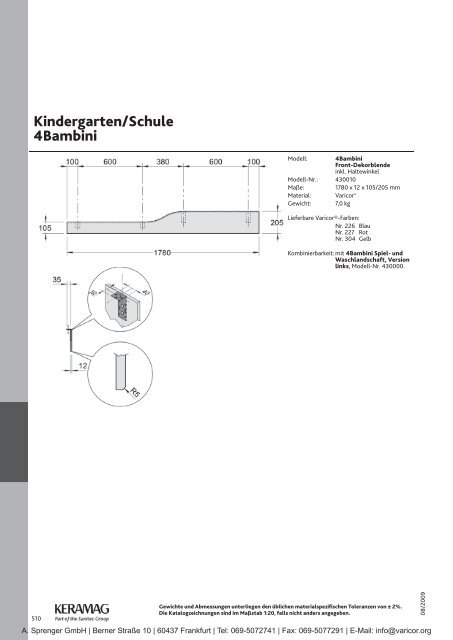 PDF Datenblatt zum Download - Varicor